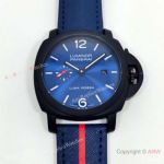 Best Copy Panerai Luminor PAM01408 Luna Rossa Black DLC-coated